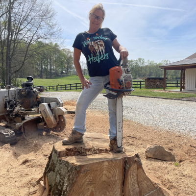 T& A Stump Grinding LLC work detail